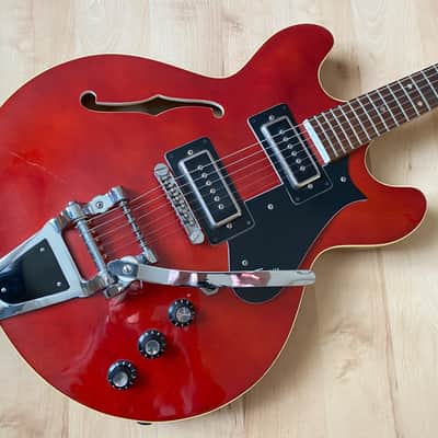Rare early 70‘s Framus Caravelle 5/117 in cherry finish image 2