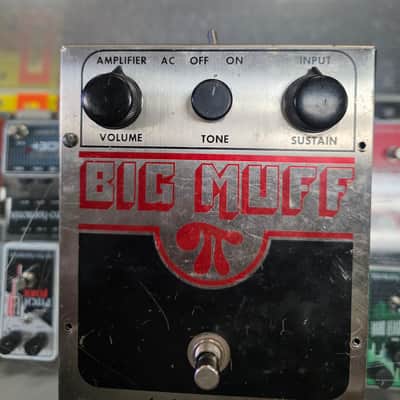 Electro-Harmonix Big Muff Pi (Transitional Triangle Graphic Ram’s Head) – Original Vintage USA EH3003A 1973–74 image 3