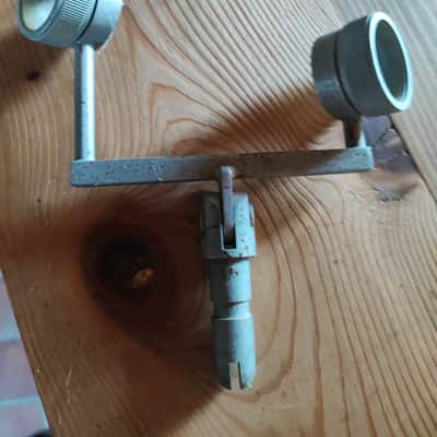 NRU MO-432 condenser microphone pair vintage 1962 - Silver image 5