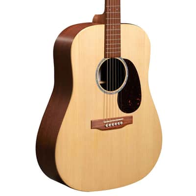 Martin D-X2E Mahogany, X-Series Electro-Acoustic Guitar, Natural image 1