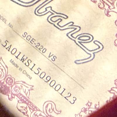 Ibanez SGE220VS Stage Series Dreadnought Acoustic/Electric Guitar 2010s - Vintage Sunburst image 7