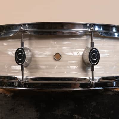 Pacific CX 5x14 White Marine Pearl Snare Drum image 5