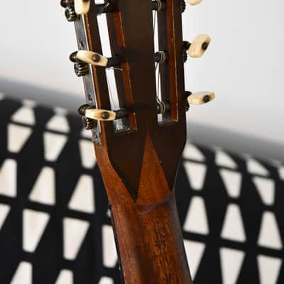 ✴️ Video Incl. – Masterbuilt Restored M&H Classical Guitar, 1920s – Solid Spruce + Birdseye Maple, Great Condition and Astonishing Sound image 10
