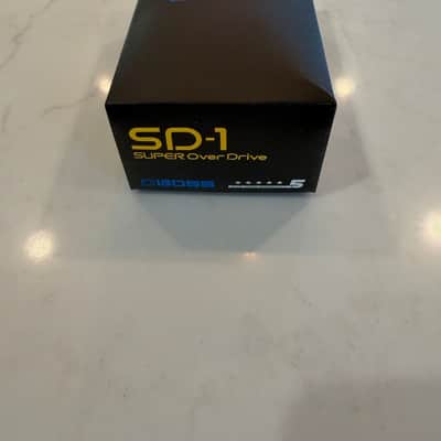 Boss SD-1 Super OverDrive (Silver Label) 1997 - Present - Yellow —  (ʀᴇᴀᴅ ᴅᴇꜱᴄʀɪᴘᴛɪᴏɴ) image 5