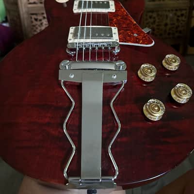 Gibson Les Paul Studio with Vintage Tuners 2012 - Wine Red image 3
