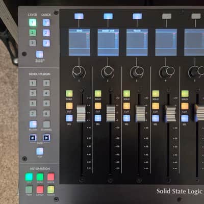 Solid State Logic SSL UF8 DAW Controller 2021 - Present - Black image 2