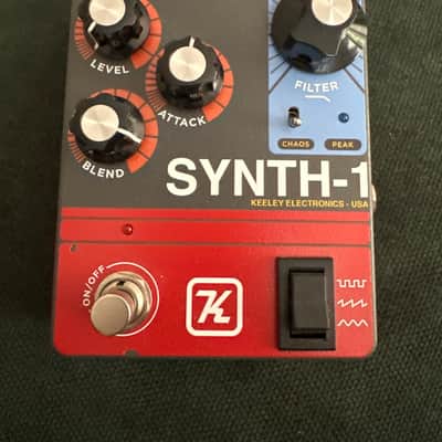 Keeley Synth 1 Reverse Attack Fuzz Wave Generator | Reverb