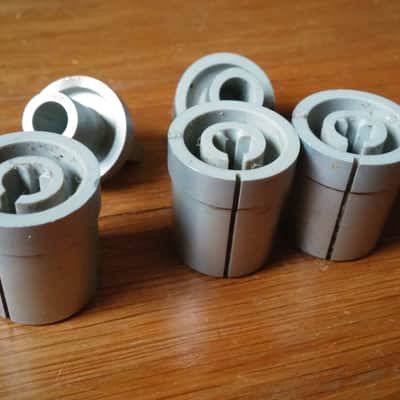 Unknown VINTAGE Home Audio Receiver / Amplifier /  Silver Knobs 70's - Silver image 5