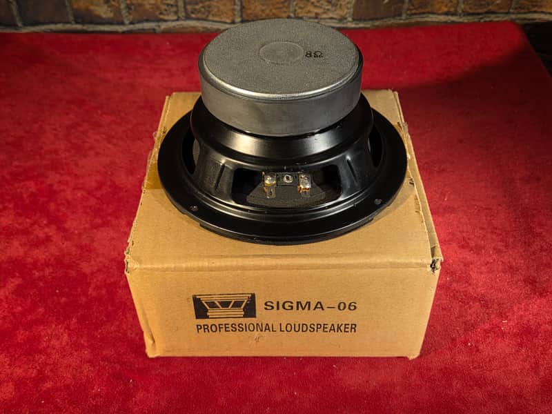 Sigma-06 6”  Professional Loudspeaker w/ Original Box #5 image 1
