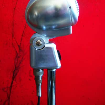 Vintage 1950's Turner S22D / 22D microphone modified dynamic w period cable High Z harp mic 33D image 10