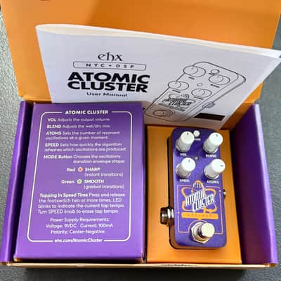Electro-Harmonix Pico Atomic Cluster Spectral Decomposer 2025 - Present - Blue w/ Box, Manual, and 9V Plug image 3