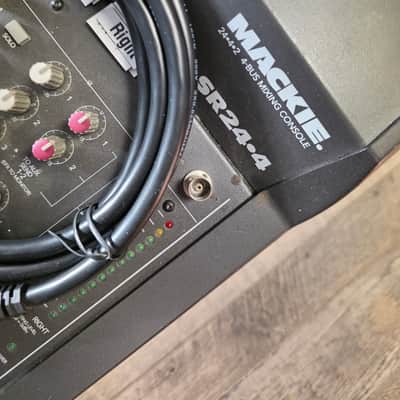 Mackie SR24.4 24x4x2 4-Bus Mixing Console 1990s - Dark Gray image 2
