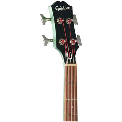 Epiphone Embassy Pro Electric Bass, Wanderlust Green Metallic, Open Box (Very Good) image 7