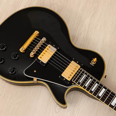 1984 Tokai Love Rock TLC60 Custom Black Beauty, '50s Spec w/ Mahogany Top, Japan image 8
