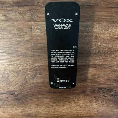 Vox V845 Wah-Wah with Joe Gagan Hotpotz Replacement Potentiometer image 2