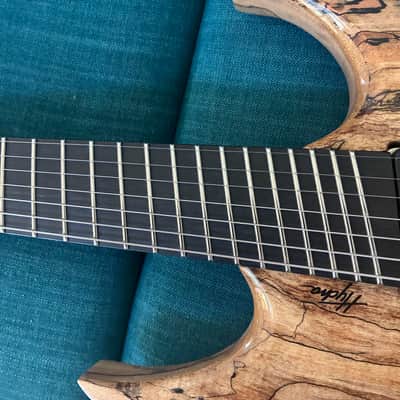 Mayones Hydra Elite VF BKP 7 2020 - Highest-Grade Spalted Maple image 4