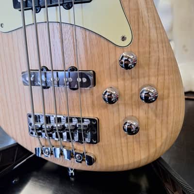 Warwick German Pro Series GPS Streamer CV 5-String Bass 2023 - Natural Satin Oil 7.8 pounds image 6
