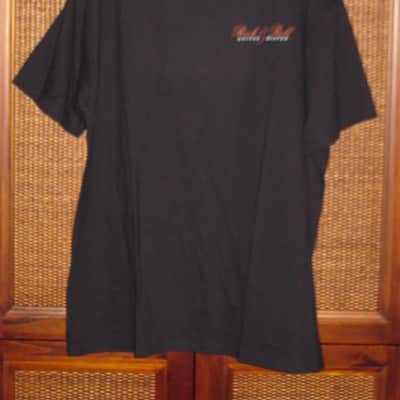 new old stock (NO paper hang-tag) A+ Taboo Rock Rock and Roll Guitar Heaven Shirt (XL) Black T shirt w/ many iconic guitars graphic (NO packaging) image 6
