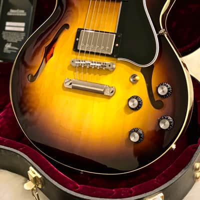 Gibson ES 339 Custom Shop 2012 Antique Vintage Sunburst image 11