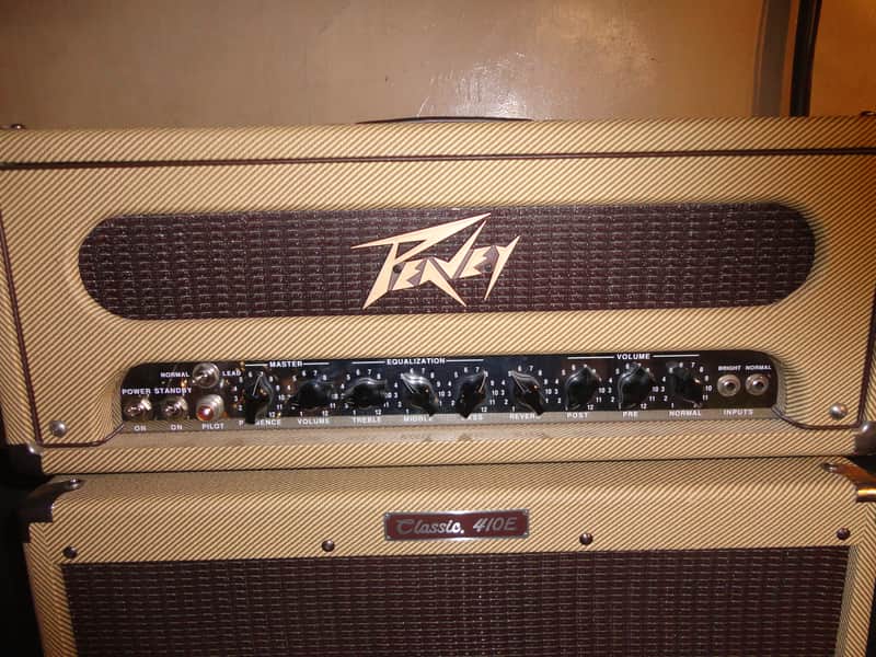 Peavey Classic 100 Tube 100-Watt 4x10 Guitar Half Stack image 1