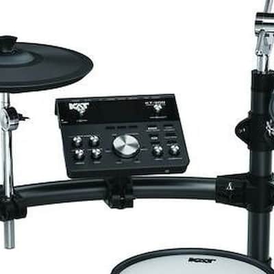 KT-300 - Electronic Drum Set with Remo Mesh Heads Kick Pedal & Tennis Beater image 3