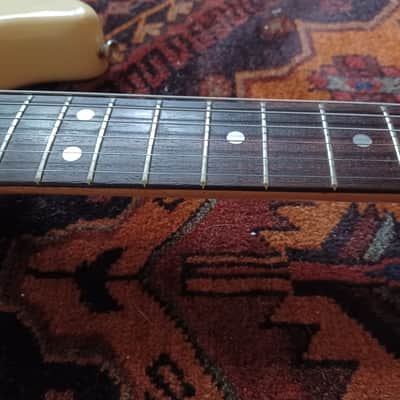 Fernandes / Burny FST-70 Lawsuit Stratocaster Copy Late-70's - Vintage Aged White image 10