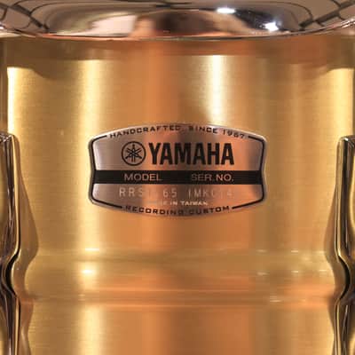Yamaha Recording 6.5x14 Brass Snare Drum - Demo! image 5