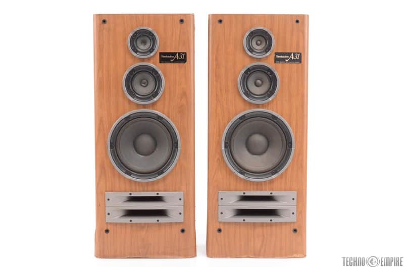 Technics SB-A31 Stereo 3 Way Floor Speakers Grandmaster Recorders
