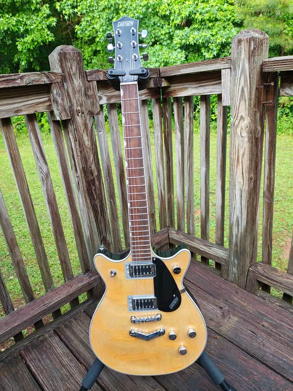 Gretsch G5222 Electromatic Double Jet BT with V-Stoptail 2020 - Present - Aged Natural image 1