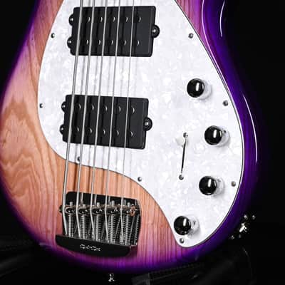 Ernie Ball Music Man StingRay Special 5 HH w/ Rosewood Fingerboard Bass Guitar- Purple Sunset 2026 (K11685) image 9