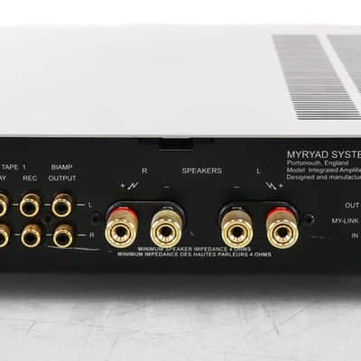 Myryad Z140 Stereo Integrated Amplifier; Z-140; Silver (No Remote) image 5