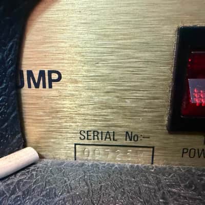 Marshall JMP 1987 50-Watt Guitar Amp Head 1967 - 1975 - Black image 8