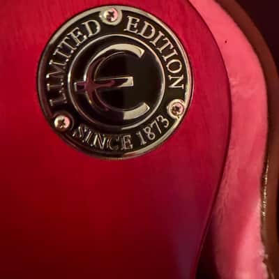Epiphone Limited Edition 1959 Les Paul Standard Electric Guitar - Aged Dark Cherry Burst 2025 - Cherry image 5