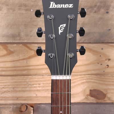 Ibanez PC50WSLCE Left-Handed Acoustic/Electric Guitar Open Pore Brown image 6