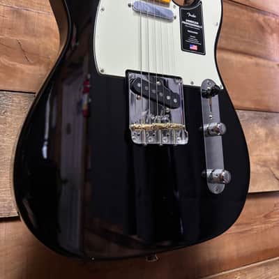 Fender American Pro II Tele MN Black w/case image 1