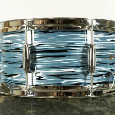 C&C Drum Co 6x14 "Bowling Ball" Mahogany Poplar Mahogany Snare Drum image 6