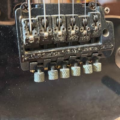 Chandler Super Strat -Charvel Killer 1986 - Black image 3