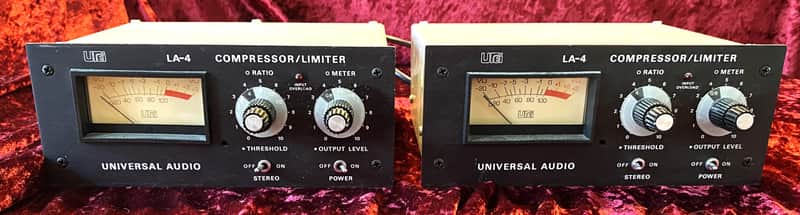 Pair ( 2 ) Urei la4a Blackface limiter / compressors 70s? image 1