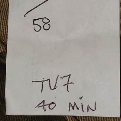 Mullard 5AR4/GZ34 f32 etched code TV-7 tested (1) tube lot image 2