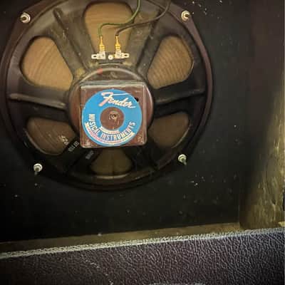 1973 Fender Musicmaster Bass 2-Channel 12-Watt 1x12" Bass Combo - Silverface image 5