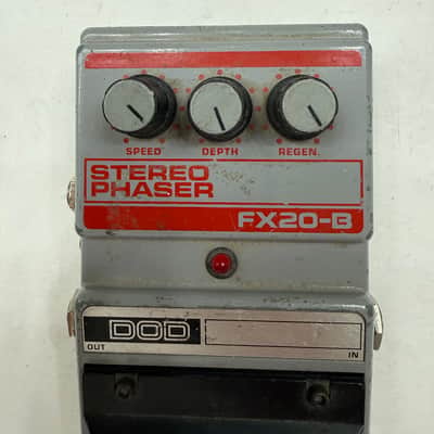 DOD Digitech FX20B Stereo Phasor Phaser Vintage Guitar Effect Pedal *READ* imagen 2