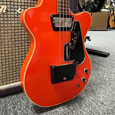 Wandre Davoli Mini Bass 1960's - Red image 6