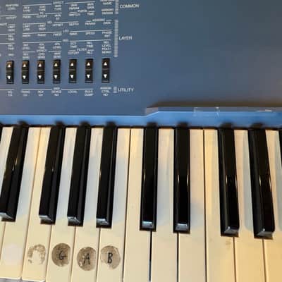 Yamaha CS1x Control Synthesizer 1996 - Blue image 7