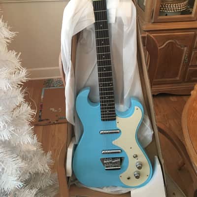 Silvertone 1449 Reissue New - Daphne Blue image 1