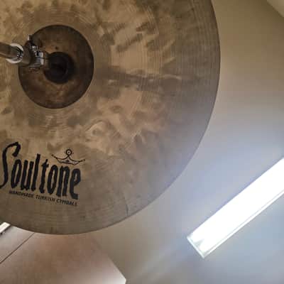 Soultone Cymbals 20" Extreme Crash 2023-2024 - Raw Bell/Raw Edge w/ Brilliant Middle image 3