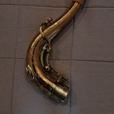 Tenor saxophone neck solid copper Sax Gourmet made in USA . image 5