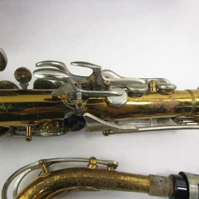 Selmer Bundy-II Alto Saxophone, USA, complete w/ Neck/MP/Case, Good Condition image 3