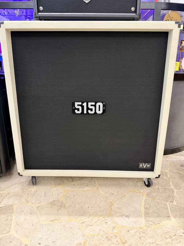 EVH 5150 ICONIC SERIES 4X12" WHITE image 1
