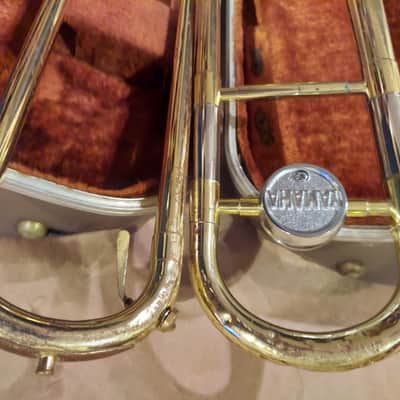 Yamaha YSL-352 Tenor Trombone, Japan, with case and mouthpiece image 9