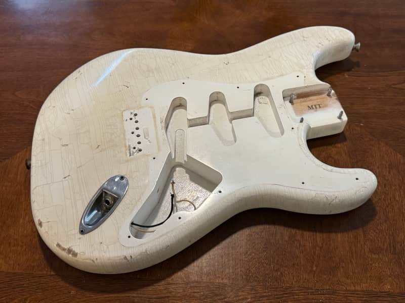 NOS Relic Alder MJT Hardtail Stratocaster Body only 4 lbs 6 oz with Fender Hardware! image 1